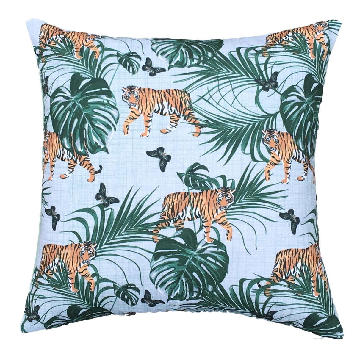 Extra Large Tiger Water Resistant Garden Floor Cushion Cover – Clara ...