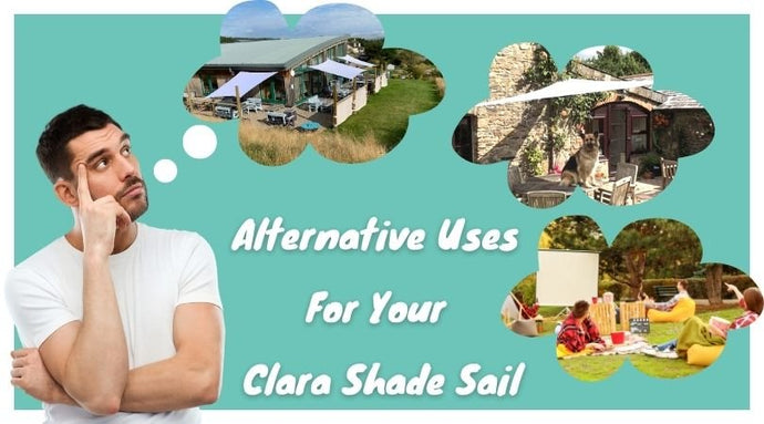 Alternative uses for your Clara Shade Sail - Getting More From My Garden Sun Shade Sail