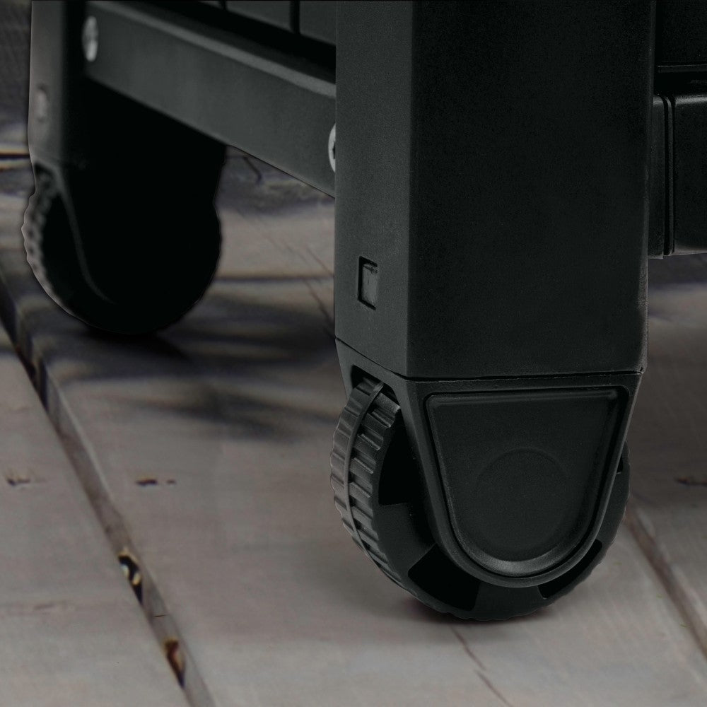 Keter Unity BBQ Table Double with storage cupboard & stainless steel ...