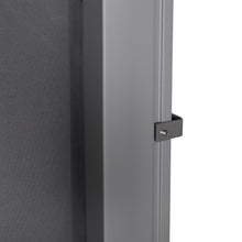 Outsunny Retractable Side Awning Privacy Screen, Grey, Black or Cream - 3m x 1.6m - Clara Shade Sails - Outsunny - Black - 