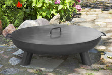 Bali Fire Bowl Pit - Cook King Garden and Outdoor Patio Entertaining Portable Metal Round Fire Bowl 60cm 80cm 100cm Cook King