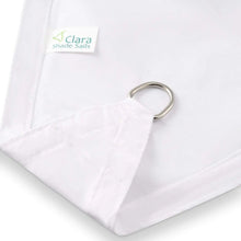 Equilateral Triangle 3m - Clara Sun Shade Sail -  White Waterproof Canopy Awning Gazebo for Patio Garden Clara Shade Sails