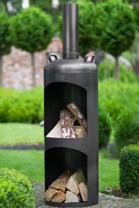 Faro Garden Stove - Cook King Garden and Outdoor Patio Entertaining Portable Metal Stove Cook King