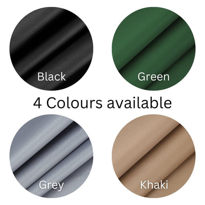 Protective Garden Parasol Cantilever Umbrella Rain Covers Waterproof - Straight, Banana - Black, Grey, Khaki, Green - 170cm, 190cm, 205cm, 265cm, 280cm Clara Shade Sails