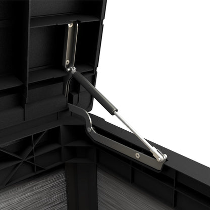 Keter Denali 100 Duotech Garden Storage Box Grey/Black 757L Keter