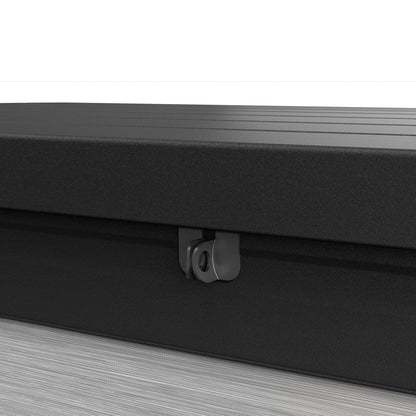Keter Denali 100 Duotech Garden Storage Box Grey/Black 757L Keter