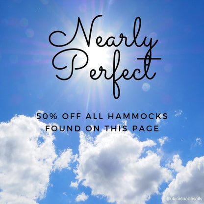 Nearly Perfect - Brazilian Style Hammock Clara Shade Sails