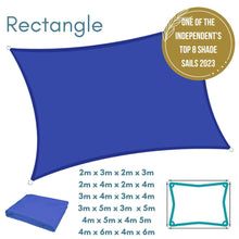 Nearly Perfect - Coloured Shade Sails Opened But Not Used Clara Shade Sails