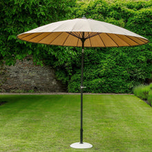 Norfolk Leisure Geisha Style Garden Parasol Umbrellas - 2.7m Crank Handle and Tilt - Taupe, Fuchsia, Purple, Aqua Outdoor Garden Patio (Copy) Norfolk Leisure