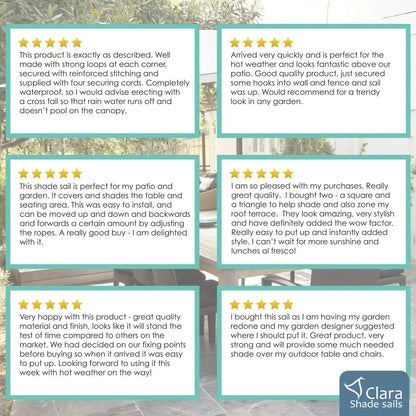 Rectangle 3m x 2m Clara Shade Sails