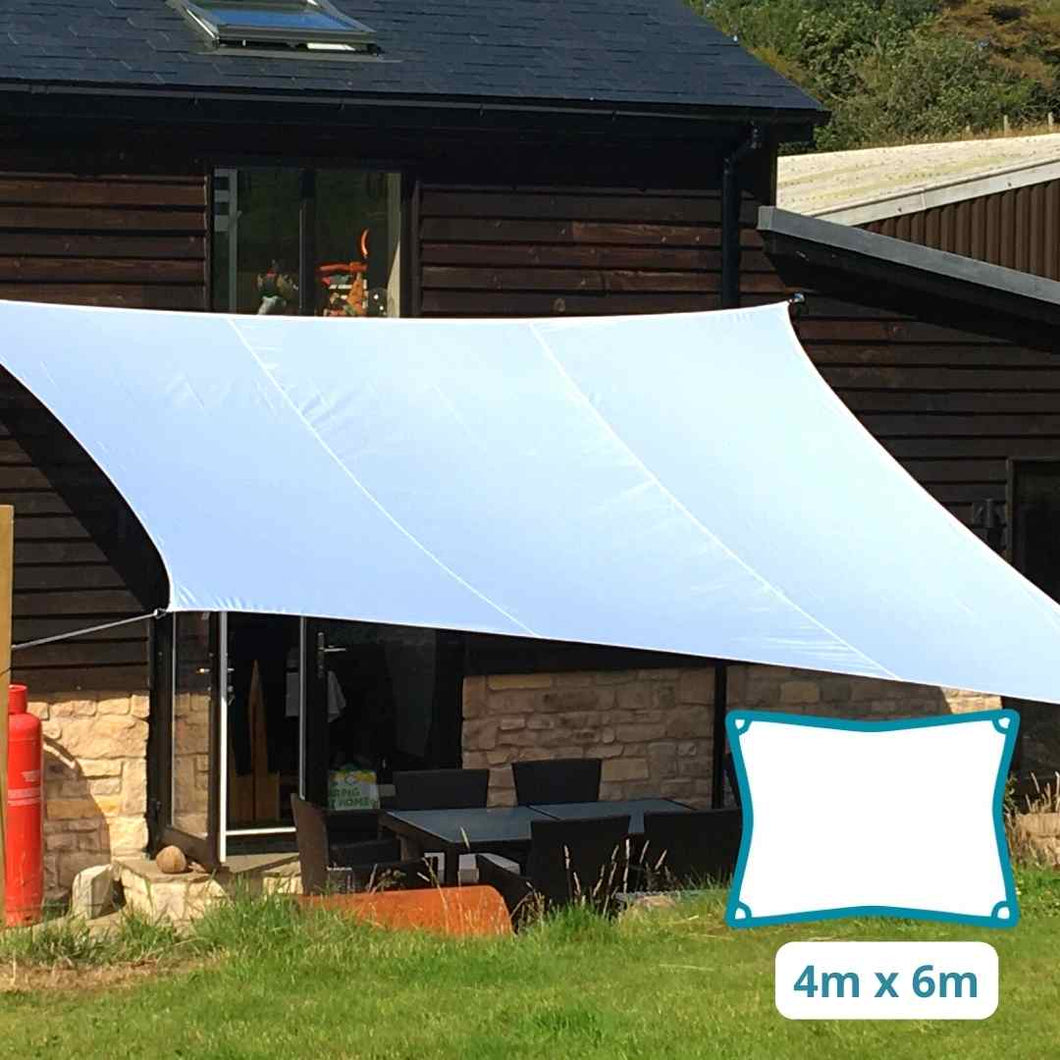 Rectangular Sail Rectangle Shade Sails - Waterproof and UV Resistant up to 98% – Clara ...