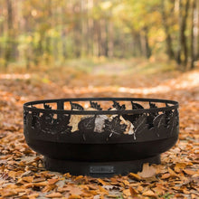 Toronto Decorative Fire Bowl Pit 80cm - Cook King Garden and Outdoor Patio Entertaining Portable Metal Round Fire Bowl Cook King