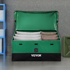 VEVOR Storage Box Patio Deck Box Waterproof Patio and Outdoor Garden Furniture Home - 100, 150, 230 Gallon Clara Shade Sails