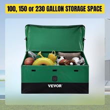 VEVOR Storage Box Patio Deck Box Waterproof Patio and Outdoor Garden Furniture Home - 100, 150, 230 Gallon Clara Shade Sails